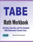 TABE Math Workbook: Activities, Exercises, and Two Complete TABE Mathematics Practice Tests Cover Image