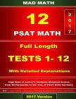PSAT Math Tests 1-12 Cover Image