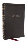 RSV Personal Size Bible with Cross References, Black Genuine Leather, (Sovereign Collection) Cover Image