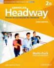 American Headway Third Edition: Level 2 Student Multi-Pack B By John And Liz Soars Cover Image