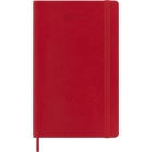 Moleskine 2023-2024 Weekly Planner, 18M, Large, Scarlet Red, Soft Cover (5 x 8.25) By Moleskine Cover Image