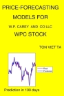 Price-Forecasting Models for W.P. Carey and CO Llc WPC Stock By Ton Viet Ta Cover Image