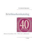 Briefmarkenkatalog - Plattenfehler: Alliierter Kontrollrat 1946 - 1948, Teil 1: Ziffernserie By Albrecht Ostermann Cover Image
