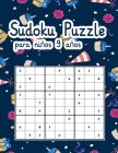 Sudoku Puzzle para niños 9 años: juegos para jugar en familia De Fácil a medio By F. F. M. Cover Image