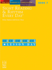 Sight Reading & Rhythm Every Day, Book 7 By Helen Marlais (Composer), Kevin Olson (Composer) Cover Image