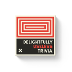 Delightfully Useless Trivia By Brass Monkey, Mudpuppy, Cover Image