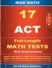 2018 ACT Math Tests 1-17 By John Su Cover Image