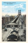 Vintage Journal Williamsburg Bridge Approach, New York City By Found Image Press (Producer) Cover Image