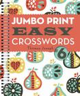 Jumbo Print Easy Crosswords #6 (Large Print Crosswords) Cover Image