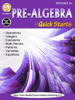 Pre-Algebra Quick Starts, Grades 6 - 12 By Cindy Barden Cover Image