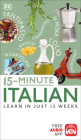 15-Minute Italian: Learn In Just 12 Weeks By DK Cover Image