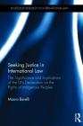 Seeking Justice in International Law: The Significance and Implications of the Un Declaration on the Rights of Indigenous Peoples (Routledge Research in International Law) Cover Image