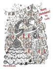 Merry Christmas My Lady Sketchbook: Folk Art Dancing Sketchpad Cover Image