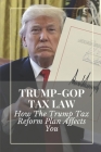 Trump-GOP Tax Law: How The Trump Tax Reform Plan Affects You: Tax Law By Ellsworth Simao Cover Image