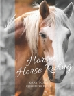 Horses & Horse Riding Gray Scale Coloring Book: 8.5X11 Inch Grey Scale Horses & Horse Riding Stress Relieving Designs for Adults & Senior Relaxation Cover Image
