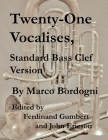 Twenty-One Vocalises, Standard Bass Clef Version Cover Image