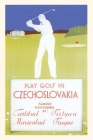 Vintage Journal Golfing in Czechoslovakia By Found Image Press (Producer) Cover Image