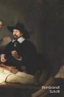 Rembrandt Schrift: De anatomische les van Dr. Nicolaes Tulp Artistiek Dagboek voor Aantekeningen Stijlvol Notitieboek Ideaal Voor School, By Studio Landro Cover Image