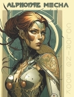 Alphonse Mecha: A Biomechanical Art Nouveau Coloring Book for Adults By Serial Kolor Cover Image