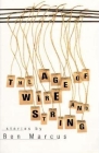 Age of Wire and String: Stories (American Literature) By Ben Marcus Cover Image