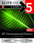 5 Steps to a 5: AP Environmental Science 2024 Elite Student Edition By Courtney Mayer Cover Image