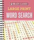 Brain Games - Large Print Word Search Cover Image