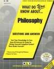 PHILOSOPHY: Passbooks Study Guide (Test Your Knowledge Series (Q)) By National Learning Corporation Cover Image