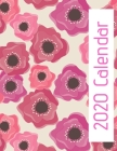 2020 Calendar: Monthly wall calendar. Beautiful pink & red floral print designs each month. Twelve months with space to write in each By Creative Calendars Cover Image