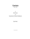 Cantata: (After Bach) Cover Image