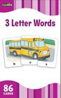3 Letter Words (Flash Kids Flash Cards) By Flash Kids (Editor) Cover Image