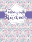Genkouyoushi Notebook: Hiragana Practice Notebook, Kana Practice Notebook - Hydrangea Flower Cover By Moito Publishing Cover Image