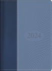 The Treasure of Wisdom - 2024 Executive Agenda - Two-Toned Blue: An Executive Themed Daily Journal and Appointment Book with an Inspirational Quotatio By Jessie Richards (Editor), Nicole Antonia (Designed by) Cover Image