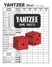 Yahtzee Game Sheets: 100 Yahtzee Sheet Dice Game By Shane Washburn Cover Image