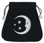 Smiling Moon Embroidered Tarot Bag Cover Image