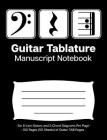 Guitar Tablature Manuscript Notebook: Guitar Tab Pages for Music Students & Music Teachers; Play Rest Repeat Bass Clef Cover Design By W. and T. Printables, W&t Printables Cover Image