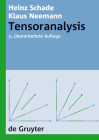 Tensoranalysis (de Gruyter Lehrbuch) Cover Image