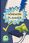 Homework Planner: Homework Assignment Kids School Notebook Planner By Gabriel Bachheimer Cover Image
