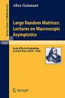 Large Random Matrices: Lectures on Macroscopic Asymptotics: École d'Été de Probabilités de Saint-Flour XXXVI - 2006 Cover Image