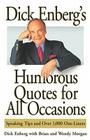 Dick Enberg's Humorous Quotes for All Occasions: Speaking Tips and Over 1,000 One-Liners Cover Image