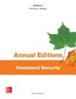 Annual Editions: Homeland Security By Thomas Badey Cover Image