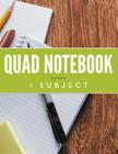 Quad Notebook - 1 Subject Cover Image
