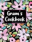 Gram's Cookbook Black Wildflower Edition By Pickled Pepper Press Cover Image