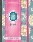 Niv, Holy Bible for Girls, Journal Edition, Hardcover, Teal/Gold, Elastic Closure Cover Image