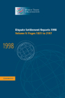 Dispute Settlement Reports 1998 (World Trade Organization Dispute Settlement Reports) Cover Image