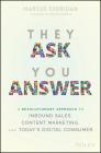 They Ask You Answer: A Revolutionary Approach to Inbound Sales, Content Marketing, and Today's Digital Consumer By Marcus Sheridan, Krista Kotrla (Foreword by) Cover Image