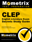 CLEP English Literature Exam Secrets Study Guide: CLEP Test Review for the College Level Examination Program (Mometrix Secrets Study Guides) Cover Image