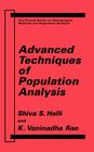 Advanced Techniques of Population Analysis By S. S. Halli, K. V. Rao Cover Image