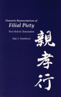 Dramatic Representations of Filial Piety: Five Nohs in Translation (Cornell East Asia Series #97) By Mae J. Smethurst (Editor), Mae J. Smethurst (Translator) Cover Image