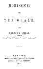Moby-Dick, or, The Whale By Herman Melville Cover Image