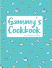 Gammy's Cookbook Aqua Blue Hearts Edition By Pickled Pepper Press Cover Image